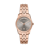 Scarlette Three-Hand Date Stainless Steel Watch