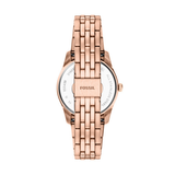 Scarlette Three-Hand Date Stainless Steel Watch