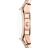 Scarlette Three-Hand Date Stainless Steel Watch