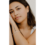 CZ Marquise Drop Earrings