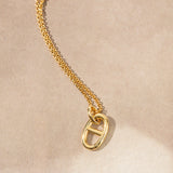 Open Mariner Link Rolo Necklace