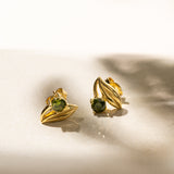 Olive Branch Earrings
