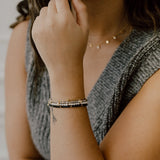 Disc Charm Bracelet