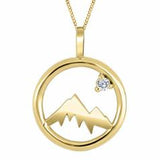 Canadian Diamond Mountain Necklace