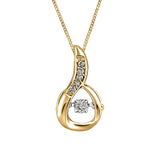 Diamond In Motion Swoop Pendant