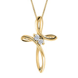 Canadian Diamond Cross Pendant