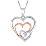 Triple Heart Necklace