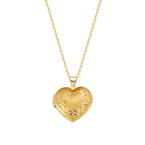 Floral Heart Locket