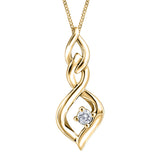 Diamond Twist Pendant