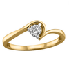 Half Moon Canadian Diamond Ring