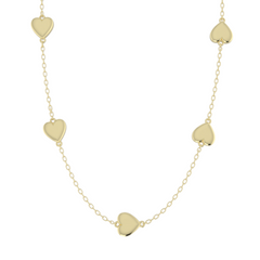 Hearts By The Yard Necklace