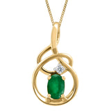 Emerald and Canadian Diamond Necklace