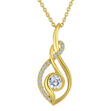 Diamond Twist Necklace