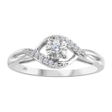 Canadian Diamond Twist Ring
