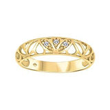 Petal Diamond Ring