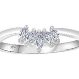 Marquise Diamond Band