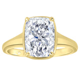 Elongated Cushion Lab Diamond Ring