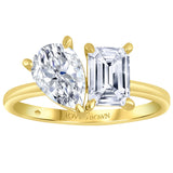 Toi Et Moi Lab Diamond Ring