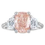 Pink Lab Diamond Ring
