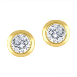 Bezel Lab Diamond Studs