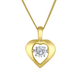 Heart Lab Diamond Pendant