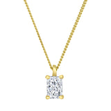 Radiant Lab Diamond Pendant