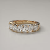 7-Stone Marquise Lab Diamond Band