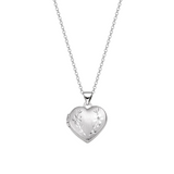 Mini Floral Heart Locket