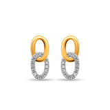 Diamond Link Earrings