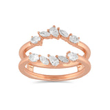 Alternating Diamond Curved Jacket