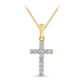 Diamond Cross Pendant