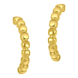 Pillow Half Hoop Studs