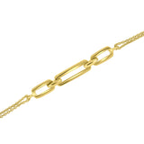 Paperclip Link Bracelet