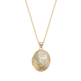 Oval Filigree Locket