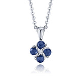 Sapphire & Diamond Pendant