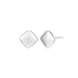 Polished Sqaure Studs