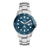 Fossil Dive Three-Hand Date Stainless Steel Watch