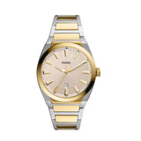 Everett Three-Hand Date Two-Tone Stainless Steel Watch
