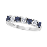 Sapphire and Diamond Ring