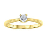 Round Solitaire Diamond Ring