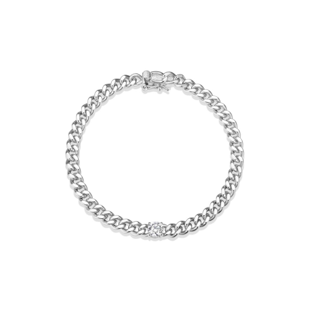 Flat Curb Bracelet