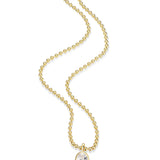 Oval Bead Chain Necklace