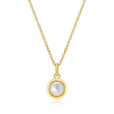 Mother of Pearl North Star Necklace