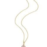 Pink Flower Necklace