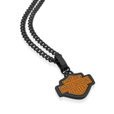Harley Davidson Enamel Pendant