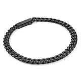 Steel Curb Link Bracelet - 6MM
