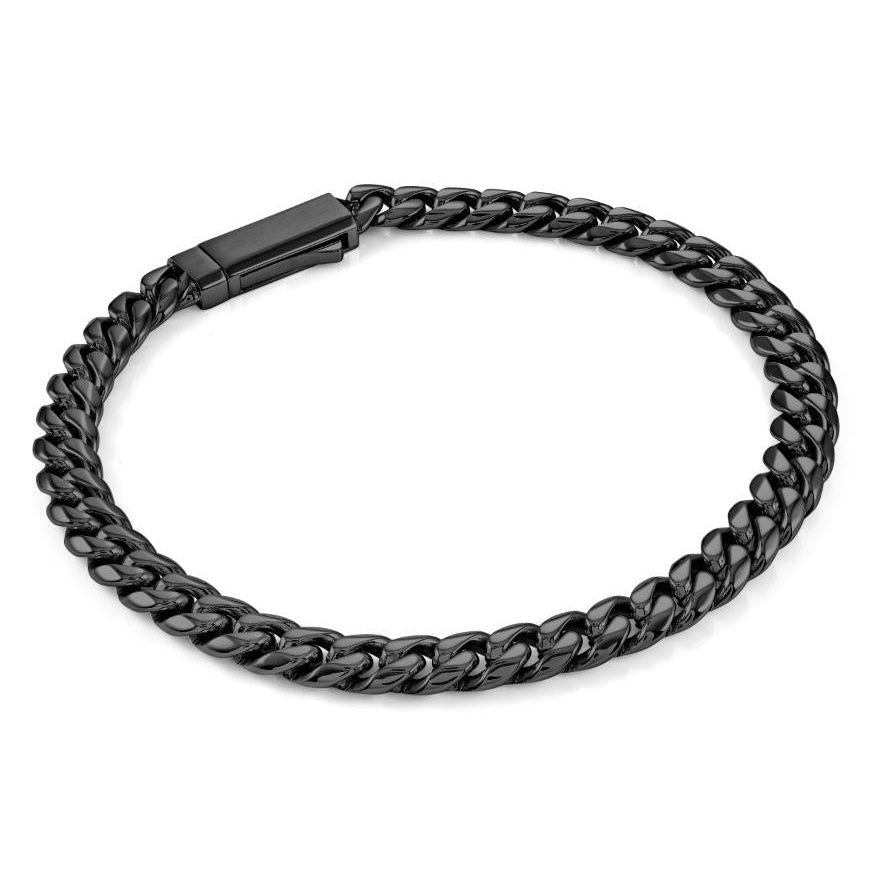 Steel Curb Link Bracelet - 6MM