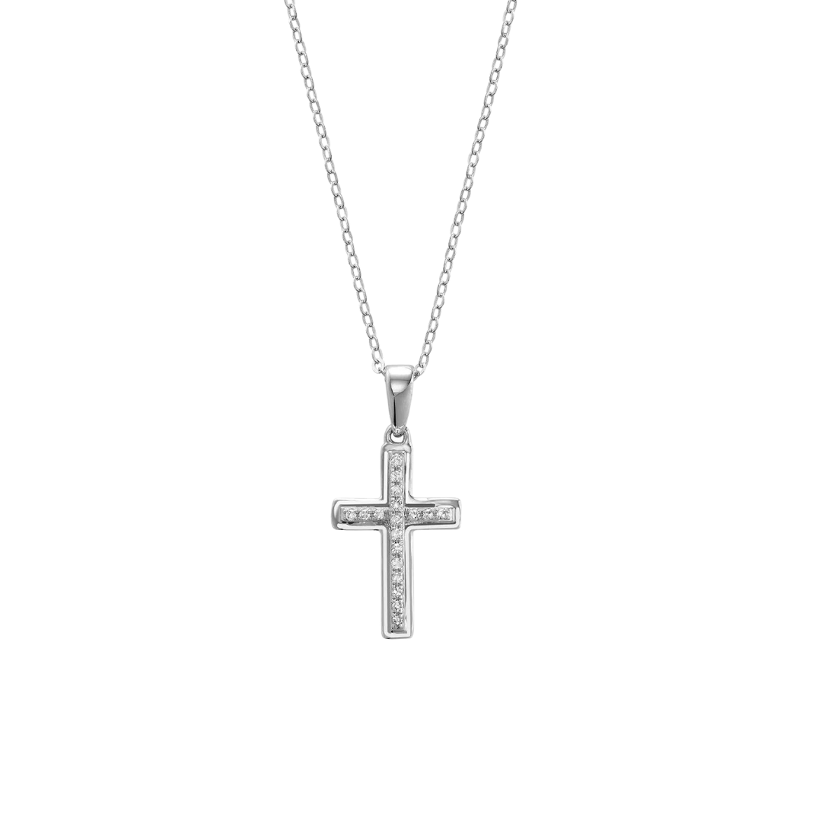 Cross Diamond Pendant