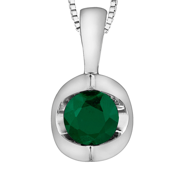Luna Pendant - Emerald
