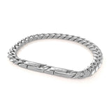 Steel Curb Link Bracelet - 7.7MM